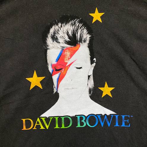 David Bowie Ziggy Stardust Poster Rock Tee L