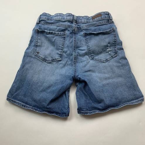 Kut From The Kloth  Womens Boyfriend Short Size 8 Blue Denim Medium Wash