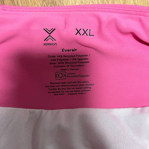 Xersion  Womens Quick Dry Running Short Sizes XXL New Popular Pink