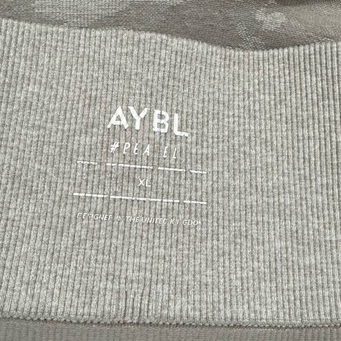 AYBL Grey Camo Seamless Shorts Women’s XL