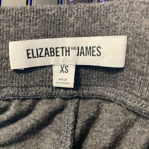Elizabeth and James  Gray Lightweight Rayon Joggers Size XS