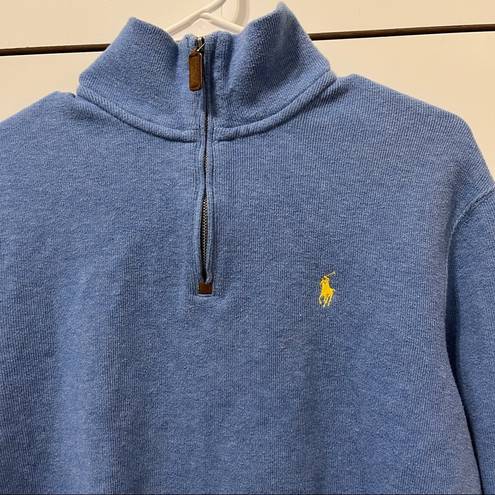 Polo  Ralph Lauren Blue Collared Quarterzip