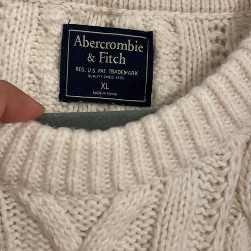 Abercrombie & Fitch A&F chunky knit pullover