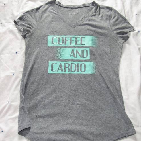 Tek Gear Coffee and Cardio Women's Dry Tek T-shirt Size Small