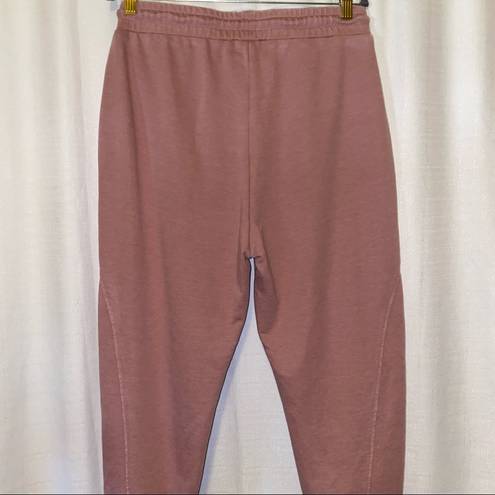 7 For All Mankind “Mauve” Dyed Drawstring Relaxed Jogger Sweatpants Medium 🆕