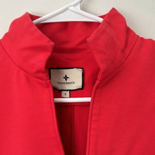 Tuckernuck  Poppy Red Ponte Clifton Dress Size: S