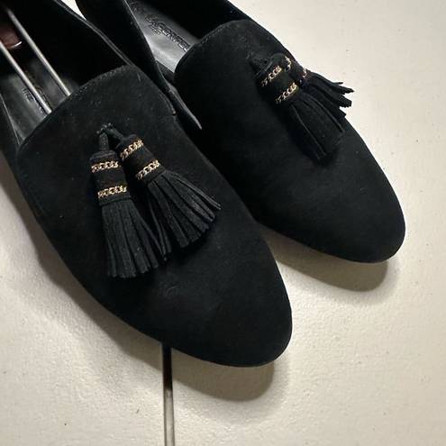 Karl Lagerfeld  tassel clover flats loafer 7