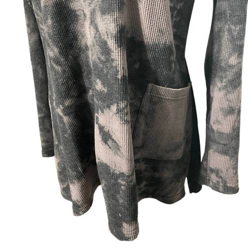 Yeti Yak &  tie dye crewneck tunic sweatshirt