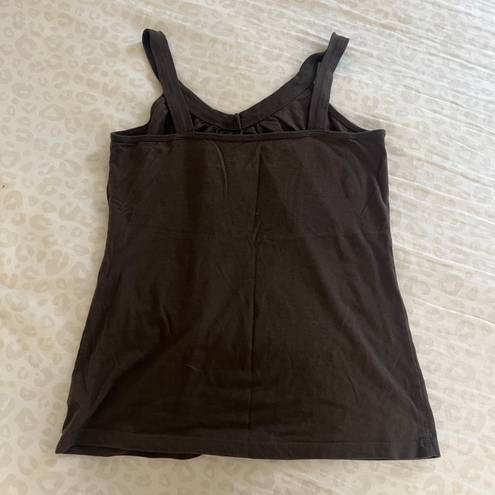 Sonoma Y2K Brown Tank Top