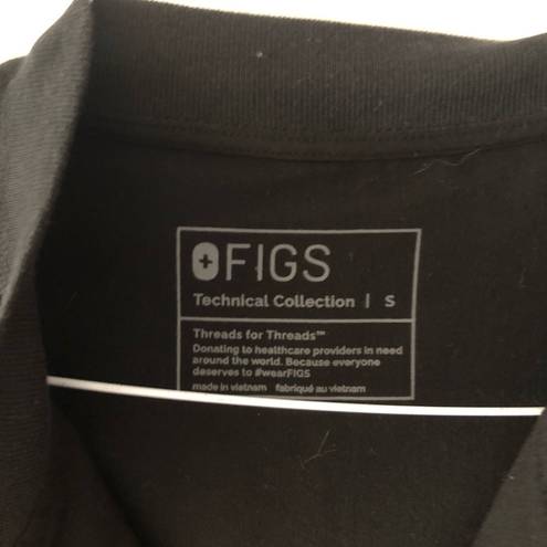 FIGS  Technical Collection Bellery Scrub Jacket in Black Sz Small Limited Edition