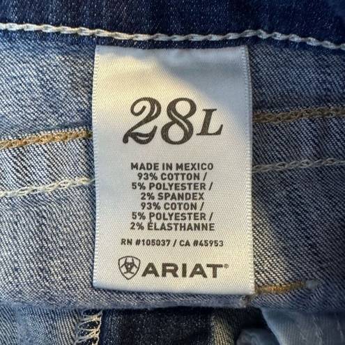 Ariat  Trouser Copper Ella Electric Lady Wide Leg Jeans 28 L Long 28x33 Blue