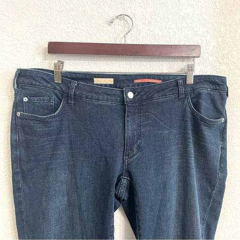 Pilcro  Women’s Jeans Denim Blue Flare Flared Stretch Cotton Blend Size 16