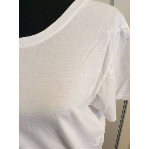 n:philanthropy  | White Zander Tee Size XL New NWT Womens Distressed