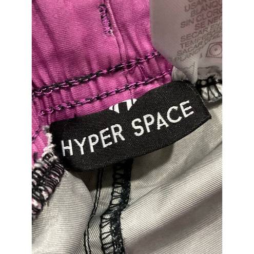 l*space Hyper  Unisex NASA Logo Swim Trunks Black Beach Shorts Size Large