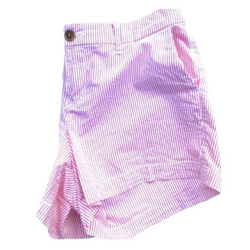 Old Navy pink and white pinstriped shorts / 2 / Excellent condition