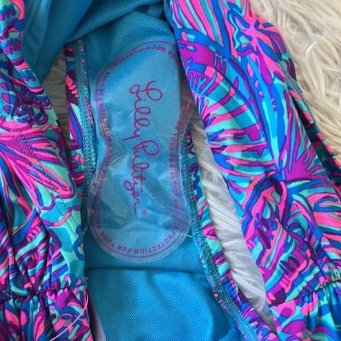 Lilly Pulitzer  Lagoon Sarong Hipster Bottom size 8