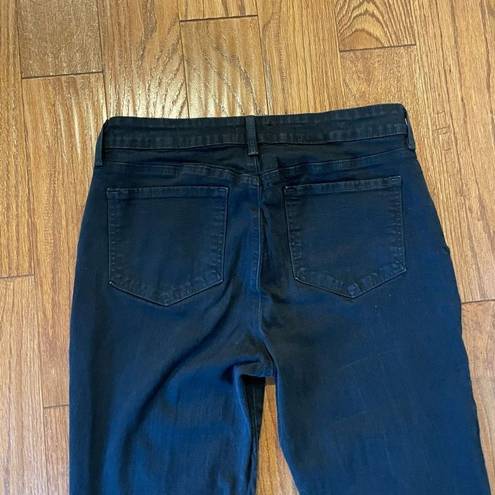 NYDJ  Sheri slim leg black jeans size 8