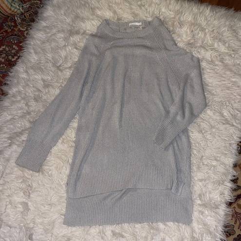 Lush Clothing Light grey lush sweater dress