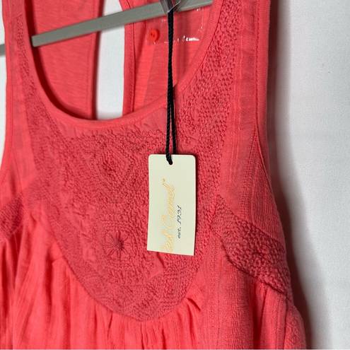 Red Camel  Cuban Carnival Embroidered Tank Top NWT in XS