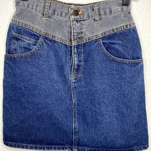 Sam & Libby SAM & Max Vintage Denim Skirt Size 7