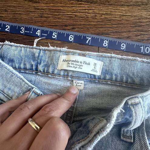 Abercrombie & Fitch  Jeans Womens 28/6R Ultra High Rise 90s Straight Jeans 1188