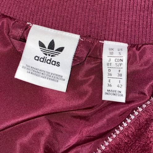 Adidas  Velour Bomber Jacket