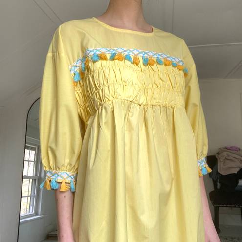 Storets Scarlette Pastel Tassel Dress NWT Size S/M