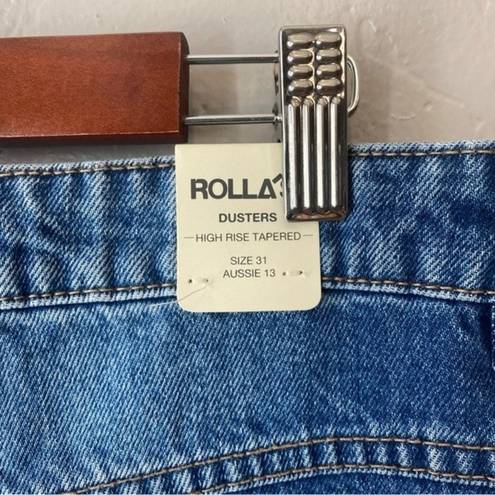 Rolla's NWT  Dusters Super High Rise Cigarette Tapered Leg Jeans in Medium Wash