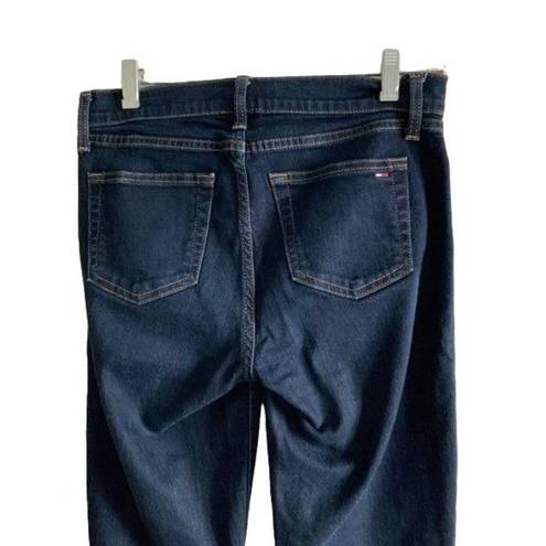 Tommy Hilfiger  LADIES DARK SKINNY STRAIGHT LEG DENIM BLUE TRADITIONAL JEANS 4