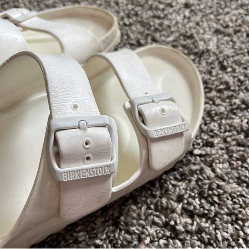 Birkenstock Plastic White Sandals Size 41