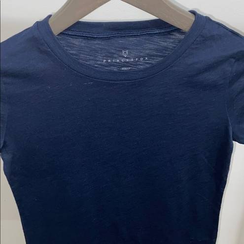  Women’s XS Navy Blue Prince & Fox T-Shirt