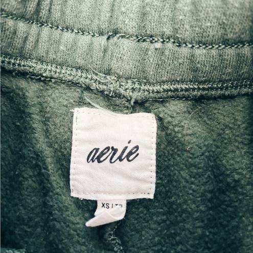 Aerie Green  sweatshirts- x-small