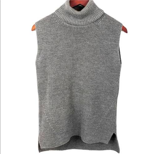 Everlane  🐑 The Chunky Wool Knit Sleeveless Turtleneck Pullover