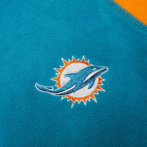 NFL  Miami Dolphins Half Zip Fleece Jacket