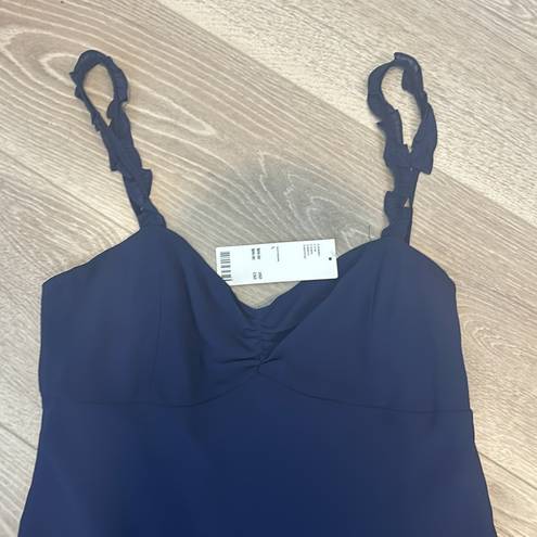 Urban Outfitters NWT  Navy Blue Mini Dress Size Large Sweetheart Neckline