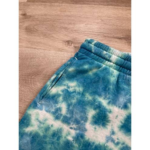 Krass&co Bowery Clothing . Tie-Dye Sweat Shorts Death Valley Arizona Print Size S