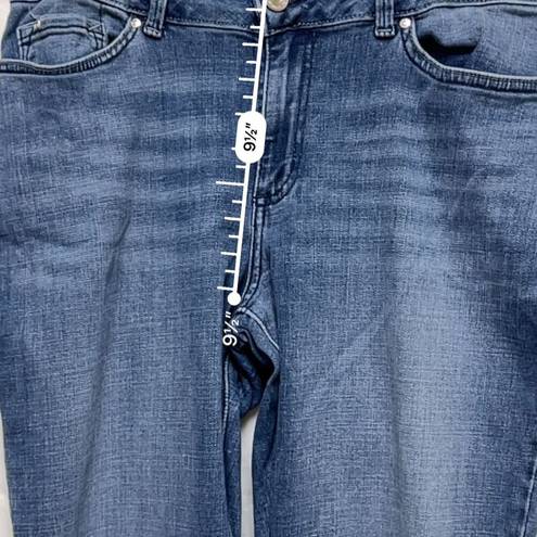 Lee ‎ Women 30w 30” size 15 Jeans Curvy Bootcut Stretch ABB- C