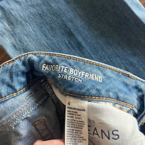 American Eagle  Flare Favorite Boyfriend Stretch 31” Jeans Size 4