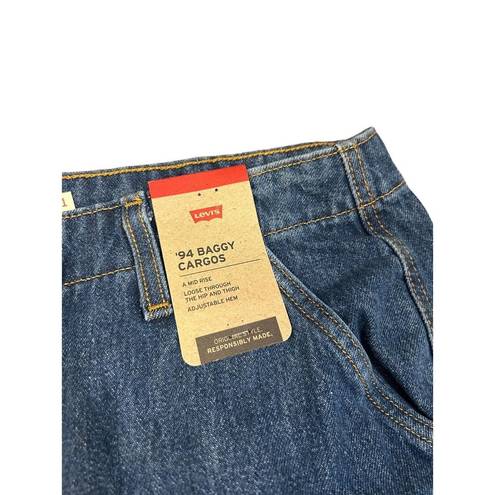 Levi’s Levi's® Women's Mid-Rise '94 Baggy Cargo Wide Leg Jeans - Size 31 X 32 Women’s