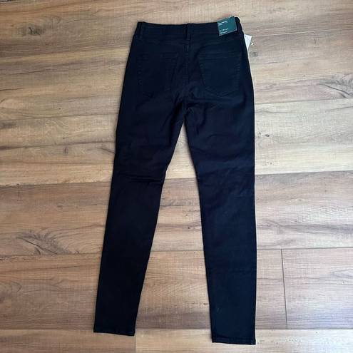 Wild Fable  Denim Jeans 6 28 High Waisted Black Skinny Stretch Womens Pant NWT