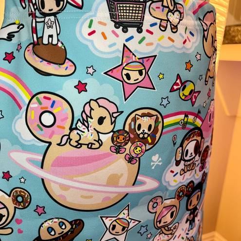 Tokidoki Midi Skirt Blue Super Cute & Kawaii, Unicorno & Friends