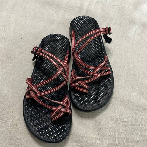 Chacos Chaco Multicolored‎ Red Brown Women’s Size 11