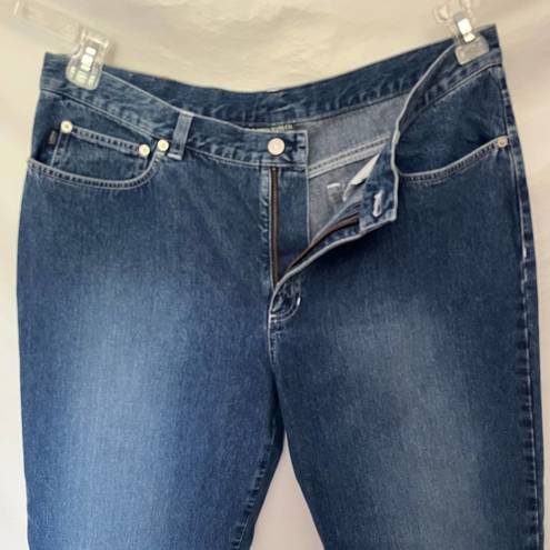 Krass&co Lauren Jeans  Straight Leg Womens Jeans Size 16 Medium Wash New Denim