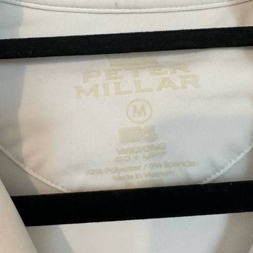 Peter Millar  E4 Wicking & 50 SPF White‎ Polo medium