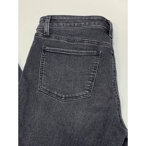 Talbots  Women’s Slim Ankle Jeans Denim Cotton Dark Wash Black Size 8