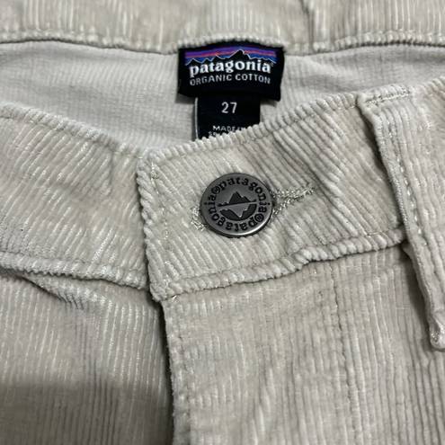 Patagonia  Organic Cotton Corduroy Slim Fit Stretch for Women Size 27. Khaki