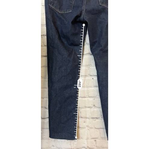 Universal Threads Universal Thread Raw Edge Ankle Bootcut Jeans Dark Wash Women’s 6/28R NWOT