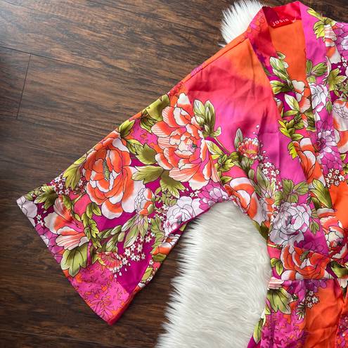 Natori Josie  In Full Bloom Indo Floral Wrap