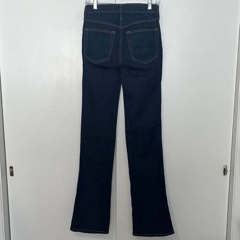 Gap NWT  High Rise Vintage Flare Stretch Denim Jeans Dark Wash 25 O Tall T