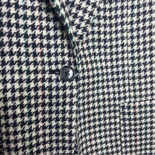 Houndstooth Austin Reed  Wool Blazer Size 8